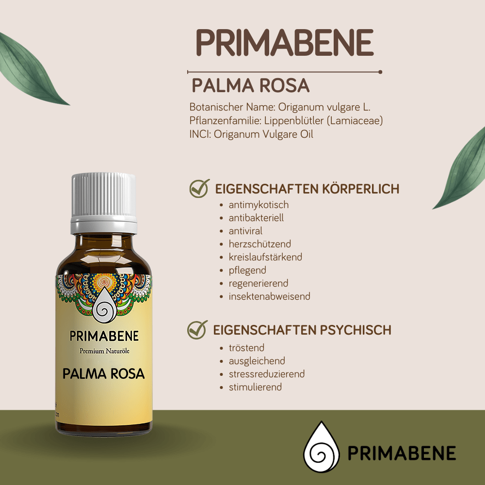 Bild von Palma Rosa, 100% rein ätherisches Öl